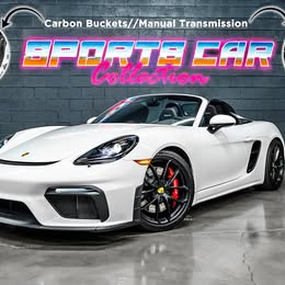 2020 Porsche Porsche 718 Spyder Convertible 2D