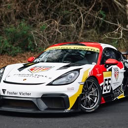 2020 Porsche 718 gt4 clubsport competition