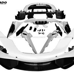 2017-2022 McLaren 720S 765LT-Style Dry Part Carbon Fiber Full Body Kit