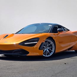 2022 Mclaren 720s performance