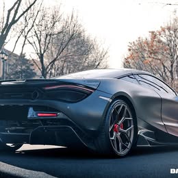 2017-2023 McLaren 720s BKSS Style Carbon Fiber Rear Diffuser