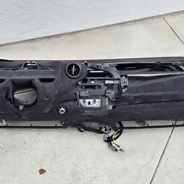 McLaren 720S Black Leather Alcantara Dashboard Assembly 2018 - 2023 OEM FRAME