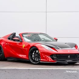 2021 Ferrari 812 gts  2489 miles
