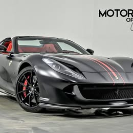 2023 Ferrari 812 GTS -FACTORY MATTE BLACK-HUGE $600K MSRP
