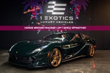 2022 Ferrari 812 GTS British Racing Green! Huge MSRP! 1 of 1 Spec