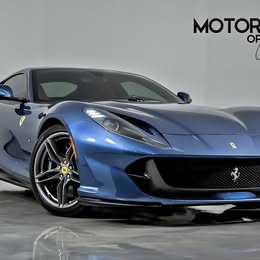 2019 Ferrari 812 Superfast -HUGE $433K MSRP-RARE RED CARBON BUCKETS!