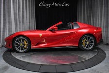 2023 Ferrari 812 GTS Convertible Only 521 Miles Rare Rosso Fuoco 4 Layer Full