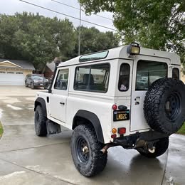 1997 Land Rover Defender 90 NAS, CA Reg