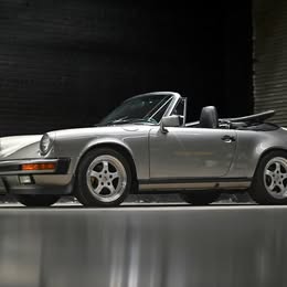 1986 Porsche 911 carrera cabriolet