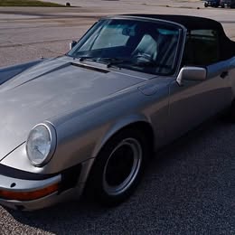 1984 Porsche 911 carrera cabriolet