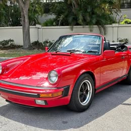 1986 Porsche 911 Carrera