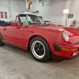 1986 Porsche 911 - Carrera Cabriolet 2D