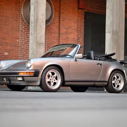 1986 Porsche 911 CARRERA CABRIOLET