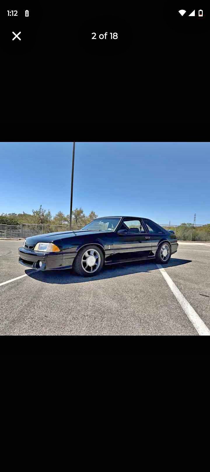 1993 Ford Mustang - Cobra Hatchback 2D