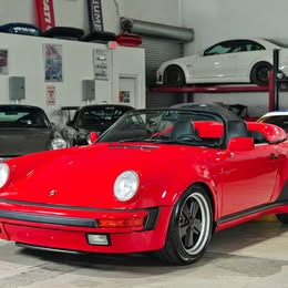 1989 Porsche 911 Speedster | 1 of 823 | 8k Miles Mint | 600hp Turbo 3.3L by Prototech | Tastefully Modified | Factory A\/C