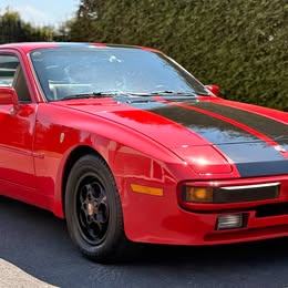 1988 Porsche 944 Coupe Manual Transmission