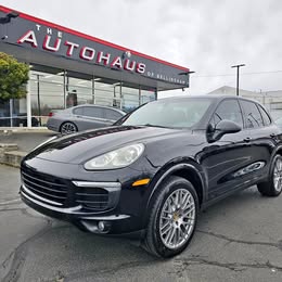 2018 Porsche Cayenne Platinum