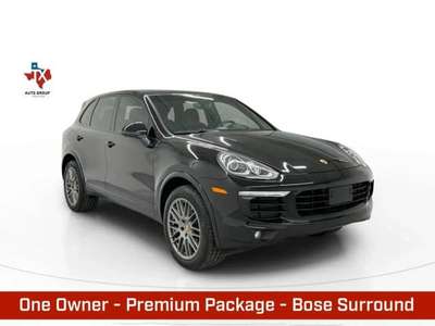 2018 Porsche Cayenne Platinum Edition Sport Utility 4D
