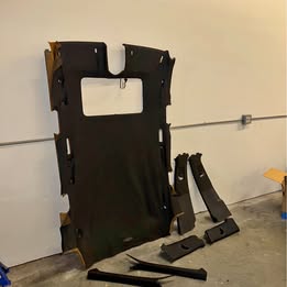 2011-2014 Porsche 958 Cayenne headliner + pillars