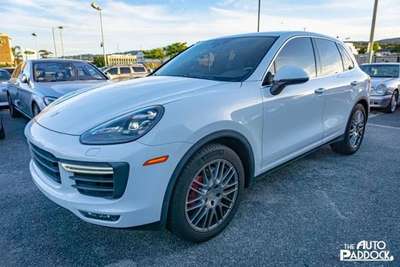 2015 Porsche Cayenne Turbo Sport Utility 4D