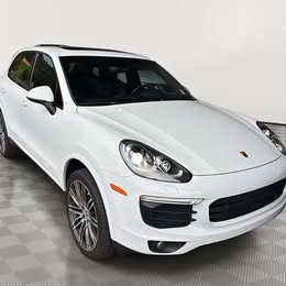 2018 Porsche Cayenne Platinum Edition