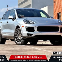 2018 Porsche Cayenne Platinum Edition