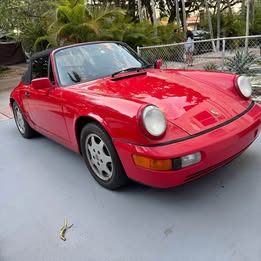 1991 Porsche 911 Carrera 4 cabriolet