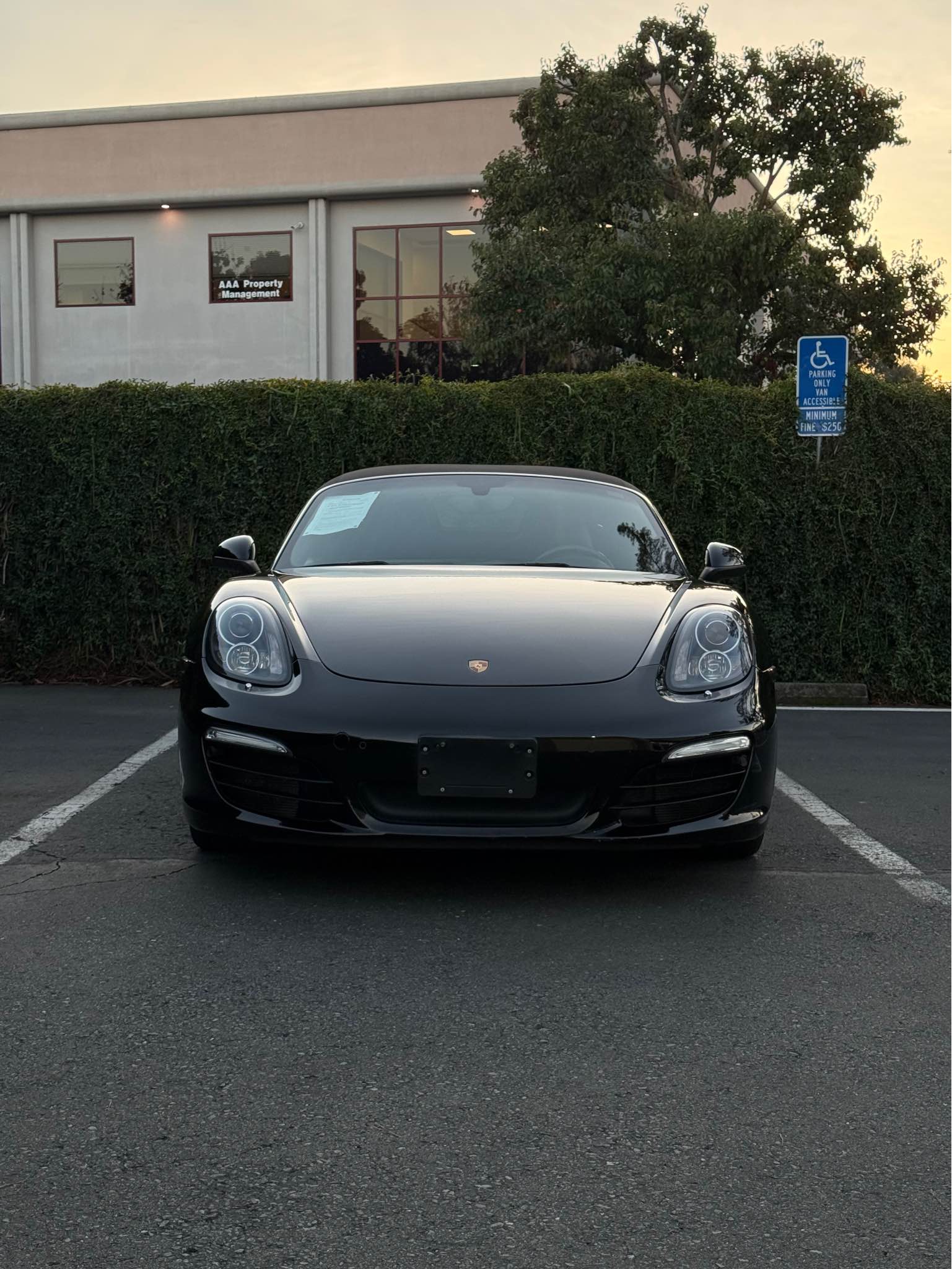 2016 Porsche Boxster - Black Edition Roadster 2D