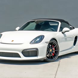2016 Porsche Boxster Spyder Roadster 2D