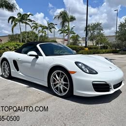 2013 Porsche Boxster S Convertible 2D