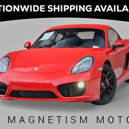 2016 Porsche Cayman S Coupe 2D