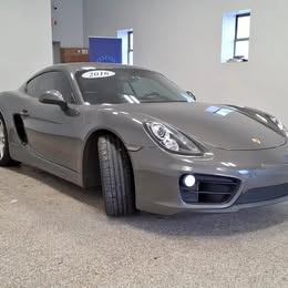 2016 Porsche cayman 2dr cpe