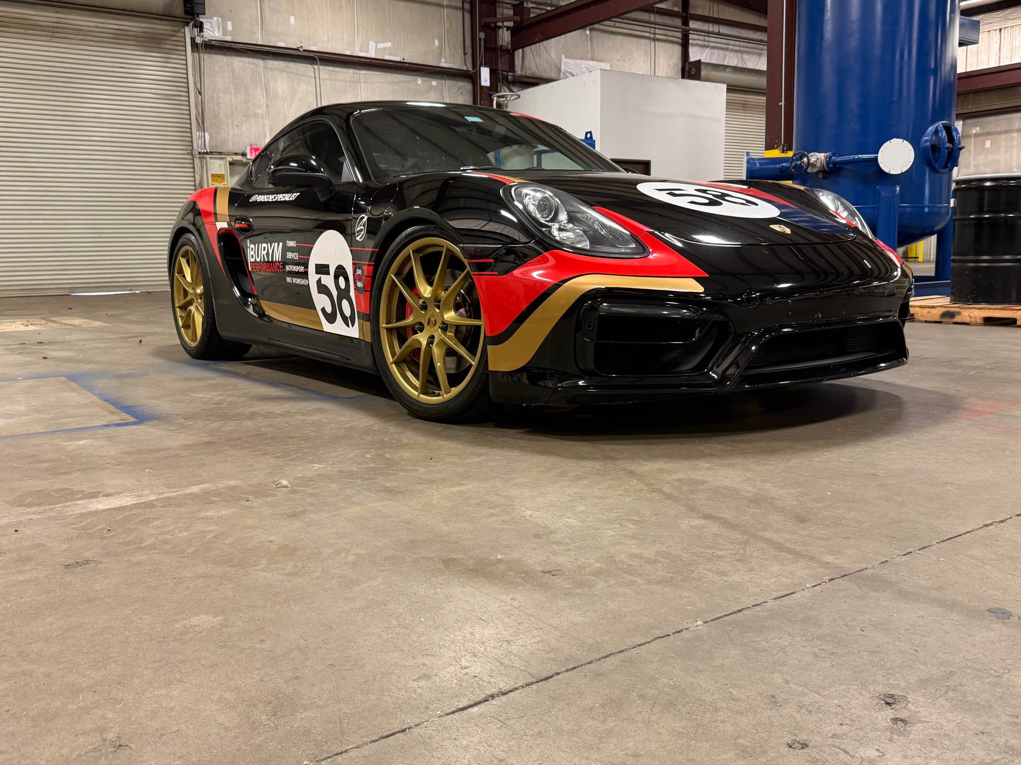 2015 Porsche cayman 3.8 with gt3 engine swap