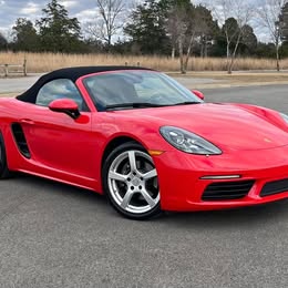 2023 Porsche 718 Boxster