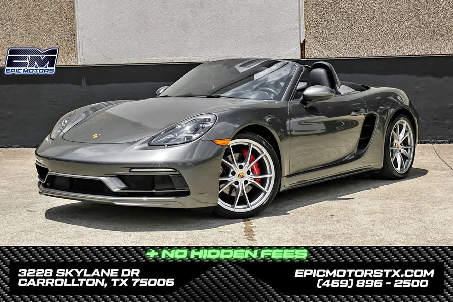 2021 Porsche 718 Boxster S Roadster 2D