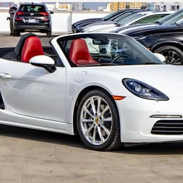 2018 Porsche 718 Boxster Base