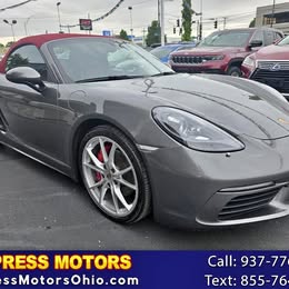 2017 Porsche 718 boxster s roadster