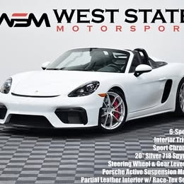 2021 Porsche 718 boxster spyder
