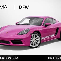 2022 Porsche 718 Cayman