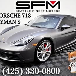 2018 Porsche 718 Cayman - Coupe 2D