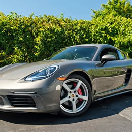 2018 Porsche 718 Cayman S