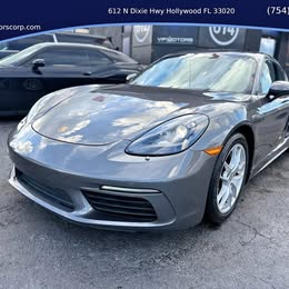 2018 Porsche 718 Cayman
