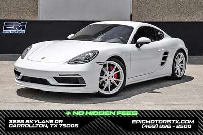 2018 Porsche 718 Cayman S Coupe 2D