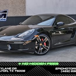 2019 Porsche 718 Cayman S Coupe 2D