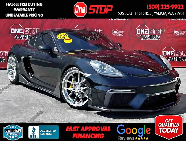 2018 Porsche 718 Cayman - Coupe 2D
