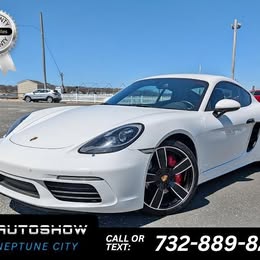 2018 Porsche 718 Cayman S