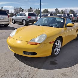 2002 Porsche Boxster Convertible 2D