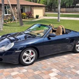 1997 Porsche boxster convertible