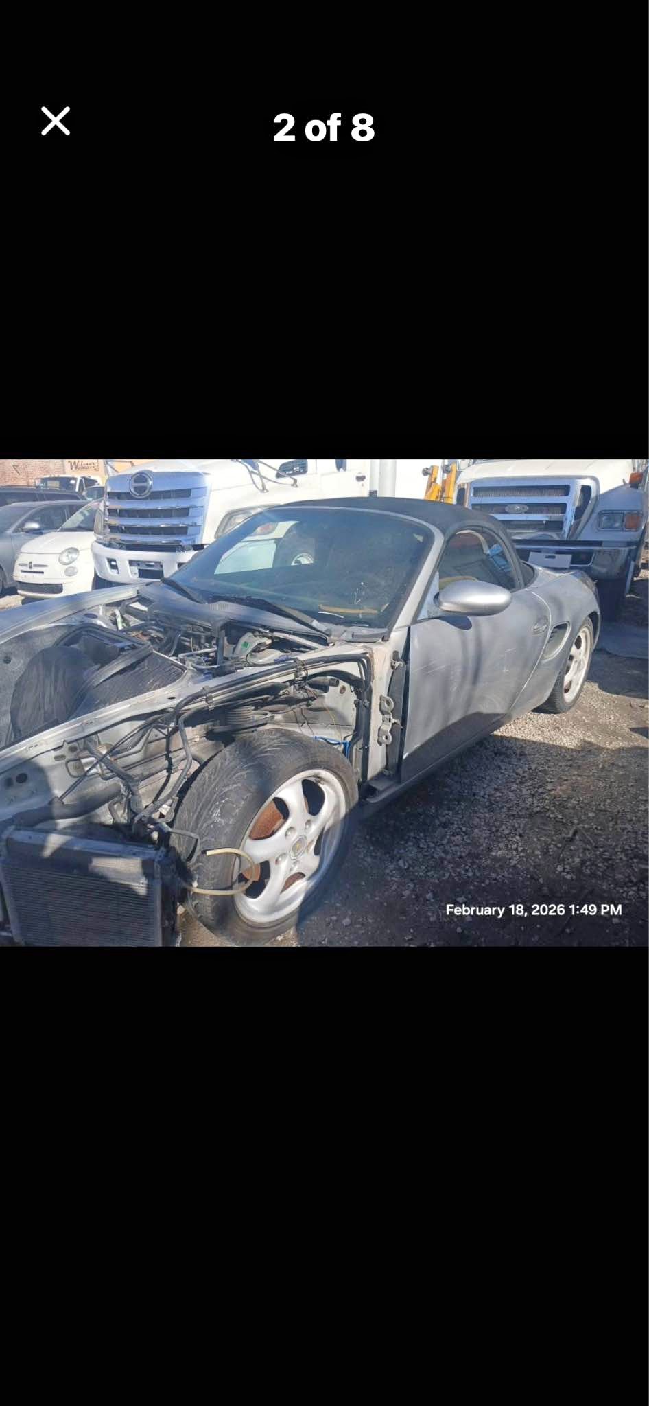 1999 Porsche Boxster for part only Boxster