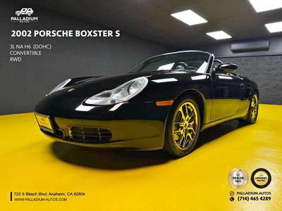 2002 Porsche Boxster - S Black Edition Convertible 2D
